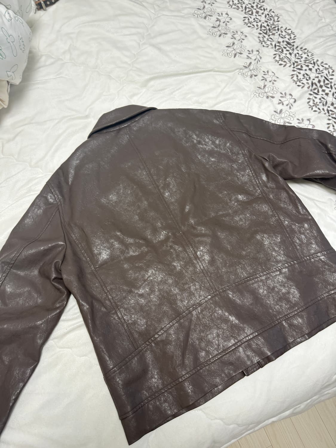 999휴머니티 헤리티지 포 레더 자켓 브라운 상품이미지5