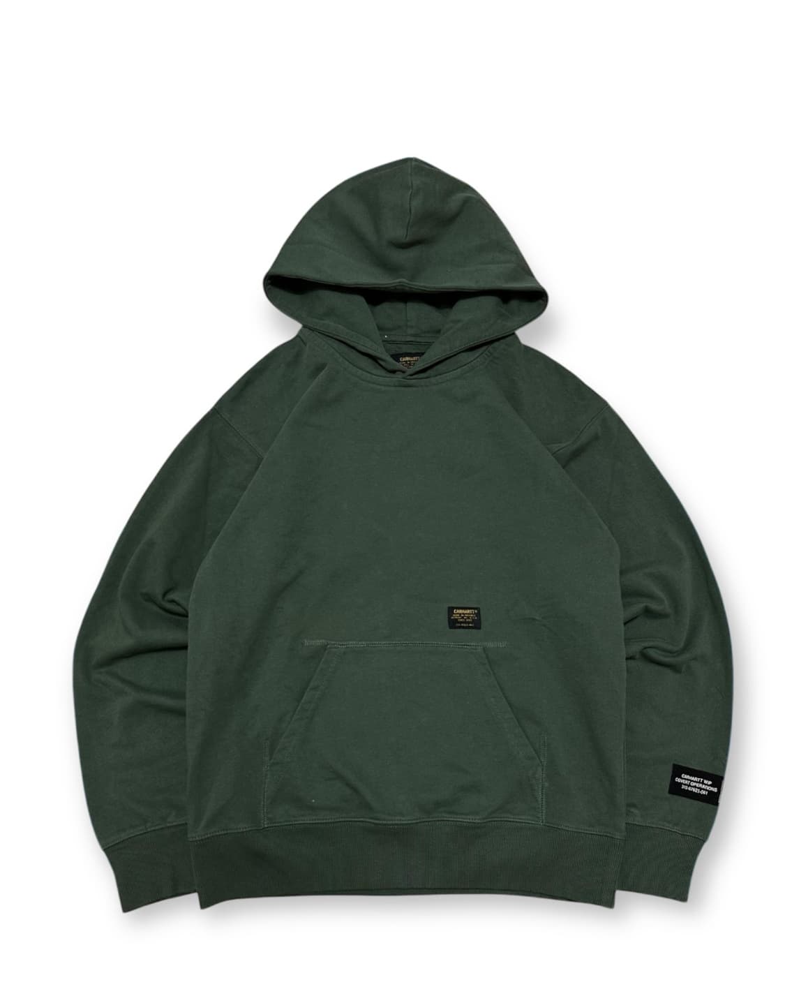 칼하트 WIP 다크그린 후드티 상품이미지1