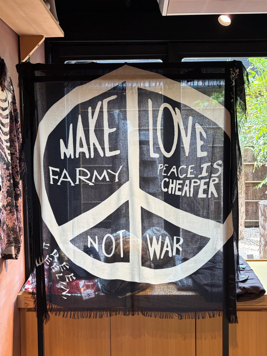 [품절제품/미개봉새상품] kapital 캐피탈 피스 스톨 스카프 상품이미지1