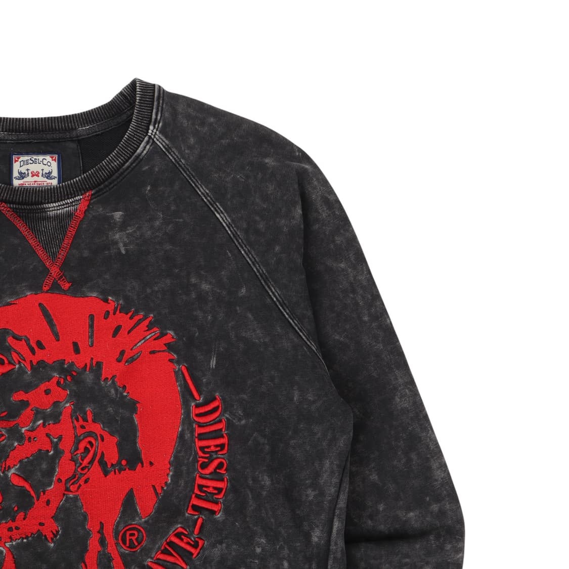 디젤 멕시칸 타이다이 워시드 스웻셔츠 상품이미지3