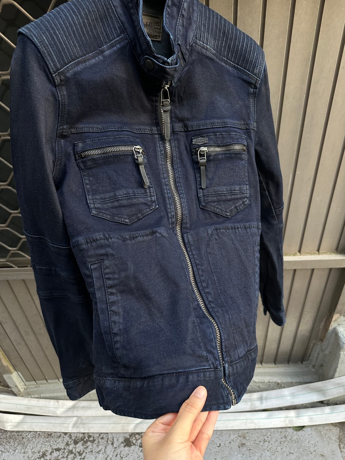 BUCKAROO indigo biker jacket 상품이미지4