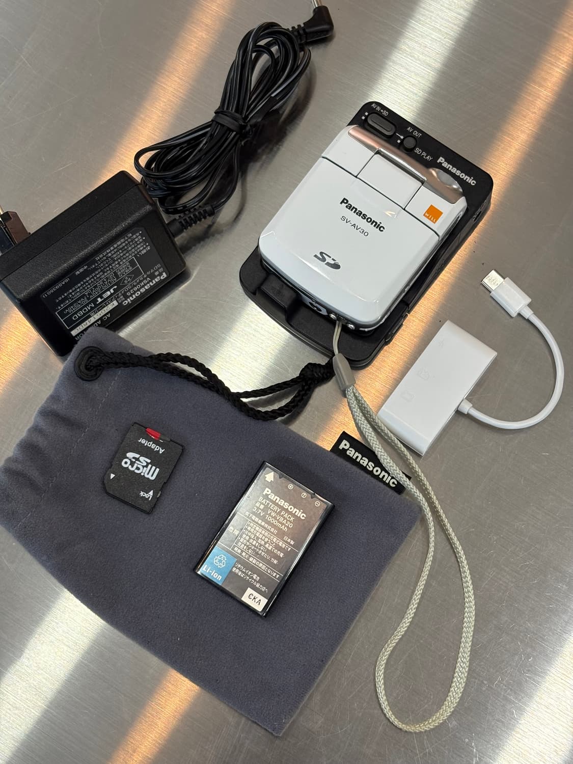 파나소닉 SV-AV30 화이트 초소형디카/캠코더 상품이미지2