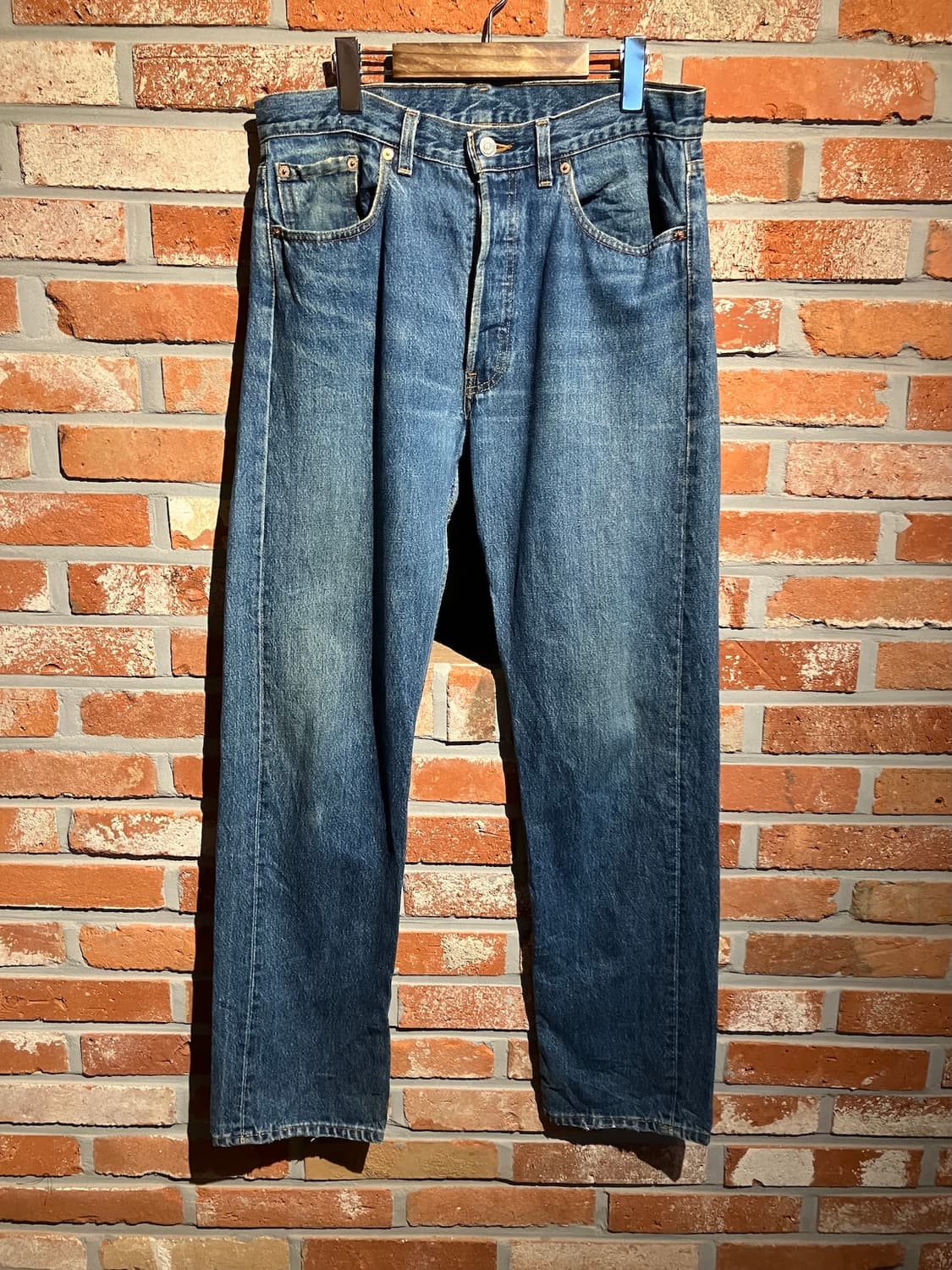 90s USA 빈티지 리바이스 501 데님 팬츠 상품이미지2