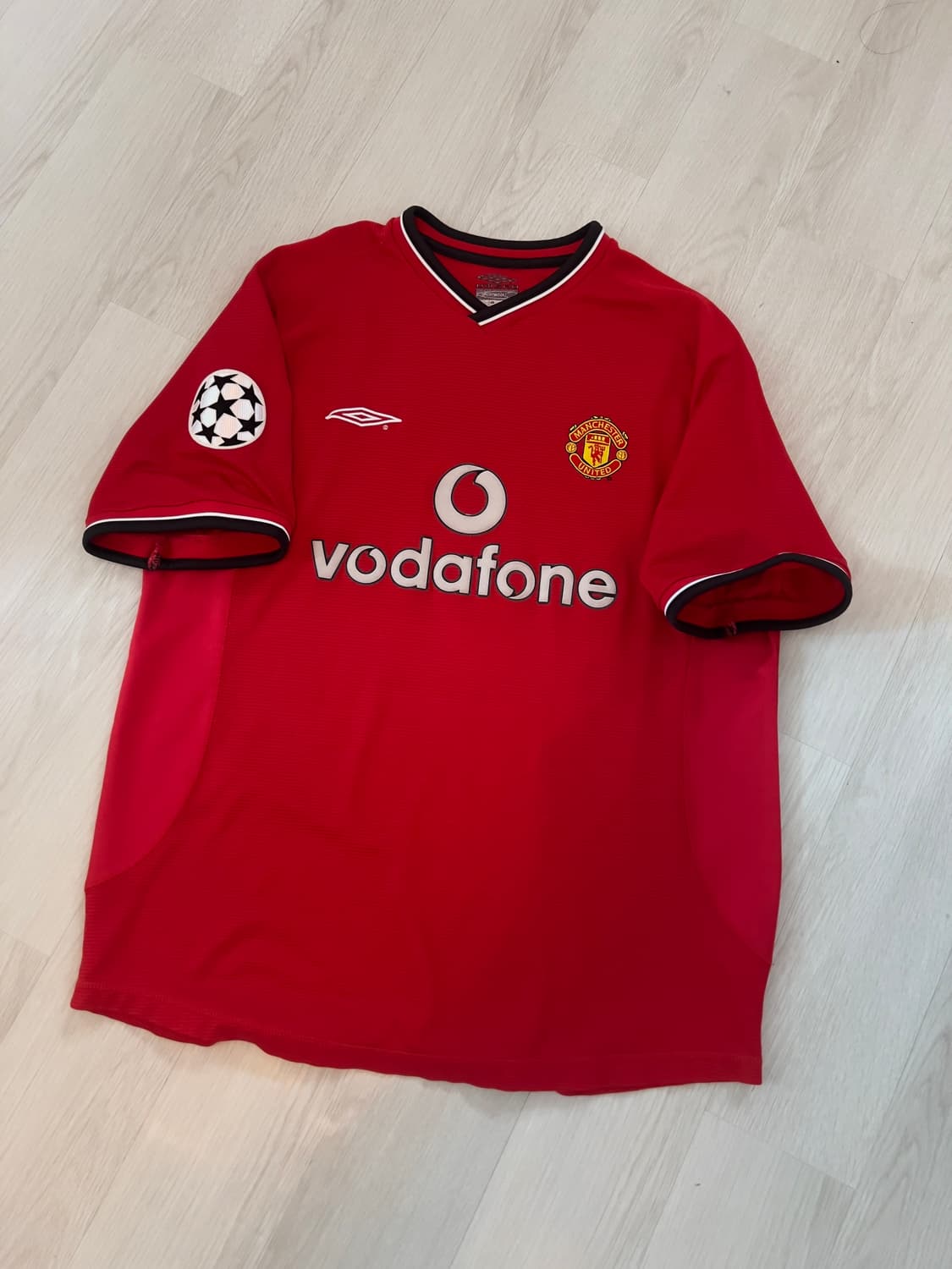 00/02 맨체스터 유나이티드 홈 베컴 유니폼 상품이미지1
