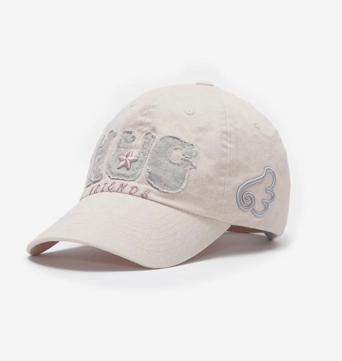 허그유어스킨 허그 프렌즈 캡 핑크 상품이미지1