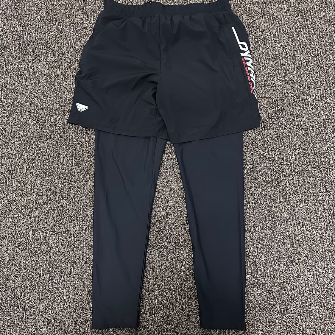 다이나핏 레깅스 반바지 운동복 수영복 블랙 L 상품이미지1