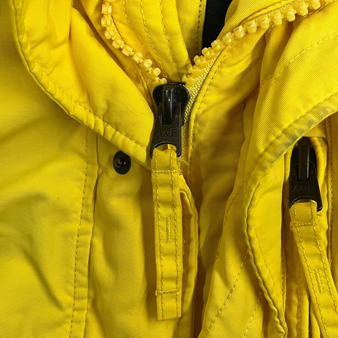 [정품/S] 아베크롬비 옐로우 패딩 점퍼 b15 상품이미지7