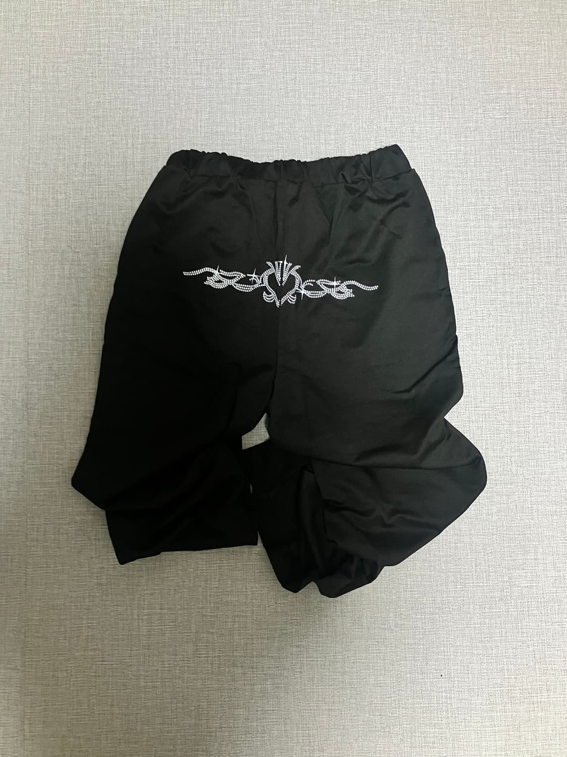 일본빈티지 핀터깔y2k 보헤미안펑크 백로고 트레이닝조거팬츠 상품이미지1