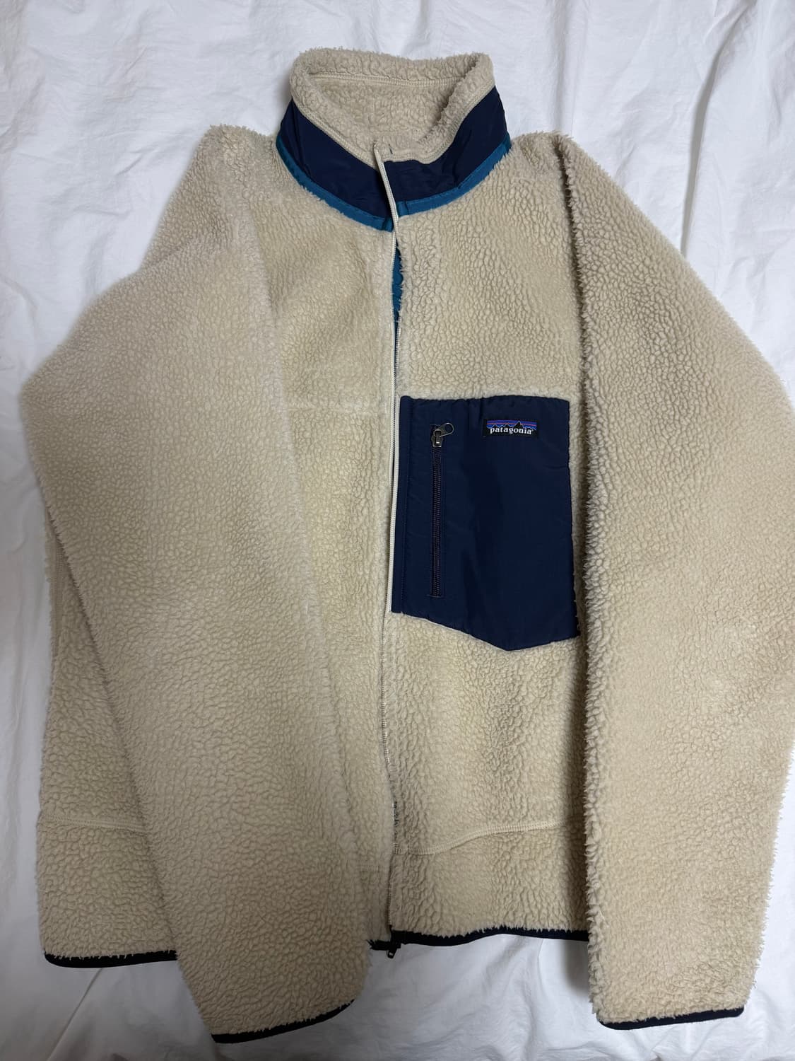 [당일출고,L사이즈] 파타고니아 레트로 플리스 내추럴 후리스 상품이미지1