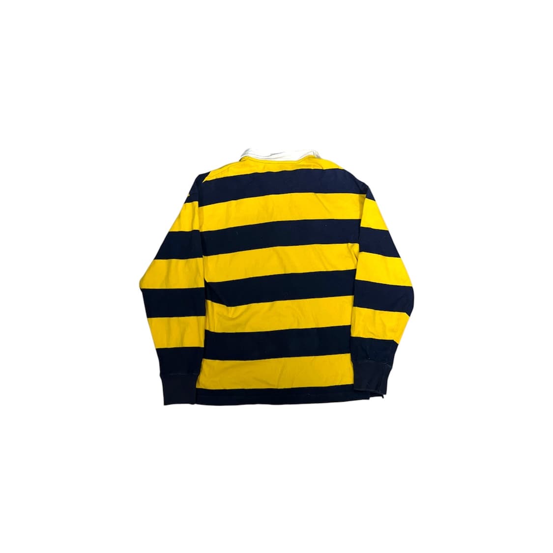 벤데이비스 옐로우 네이비 럭비티 꿀벌 카라 긴팔티 M 상품이미지6
