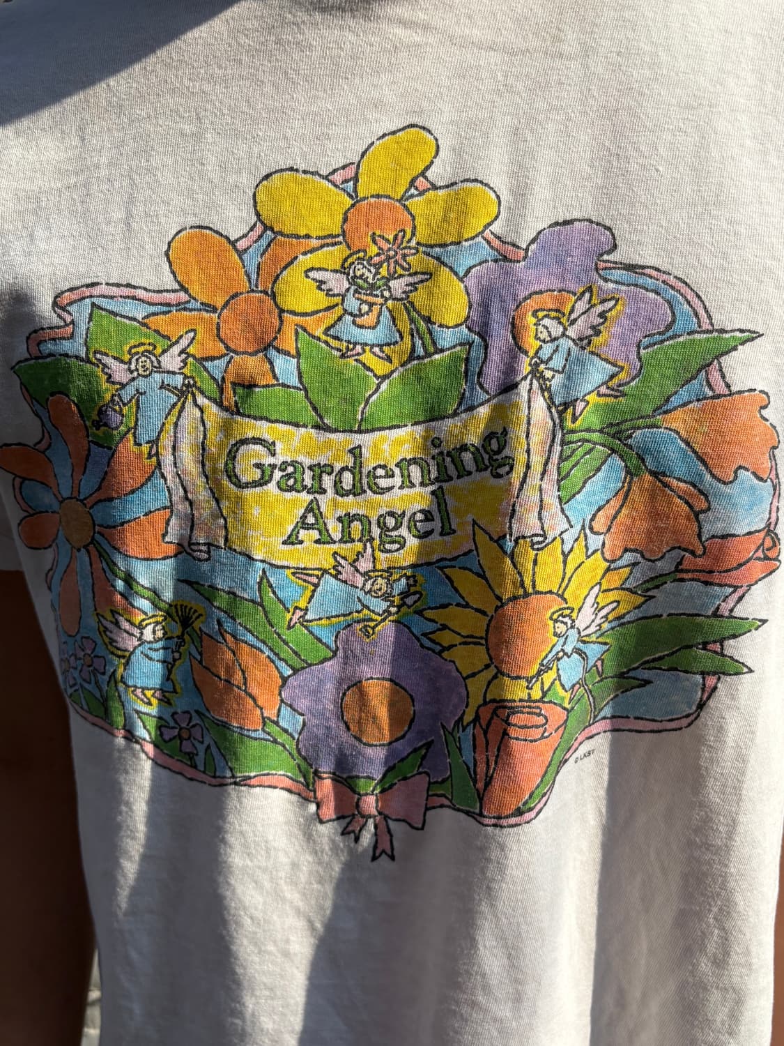 90’s Vintage Gardening Angel Tee 상품이미지3