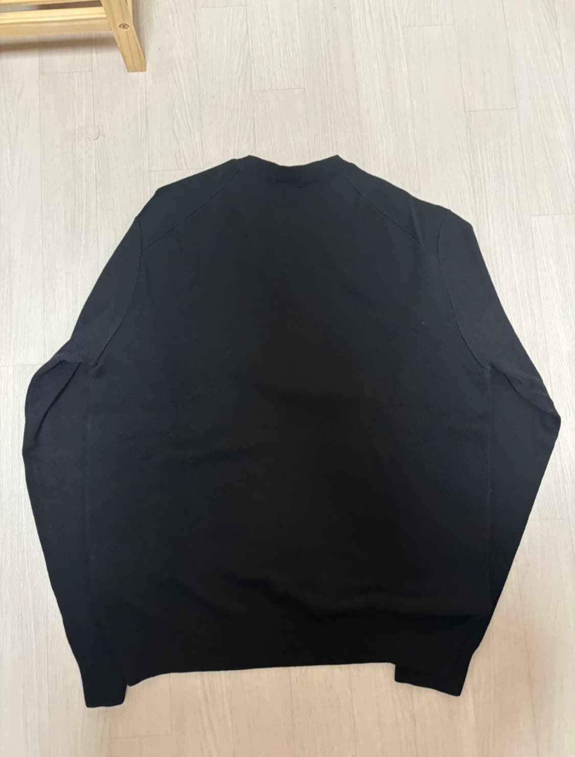 아미 스몰 로고 니트 블랙 2XL 상품이미지2