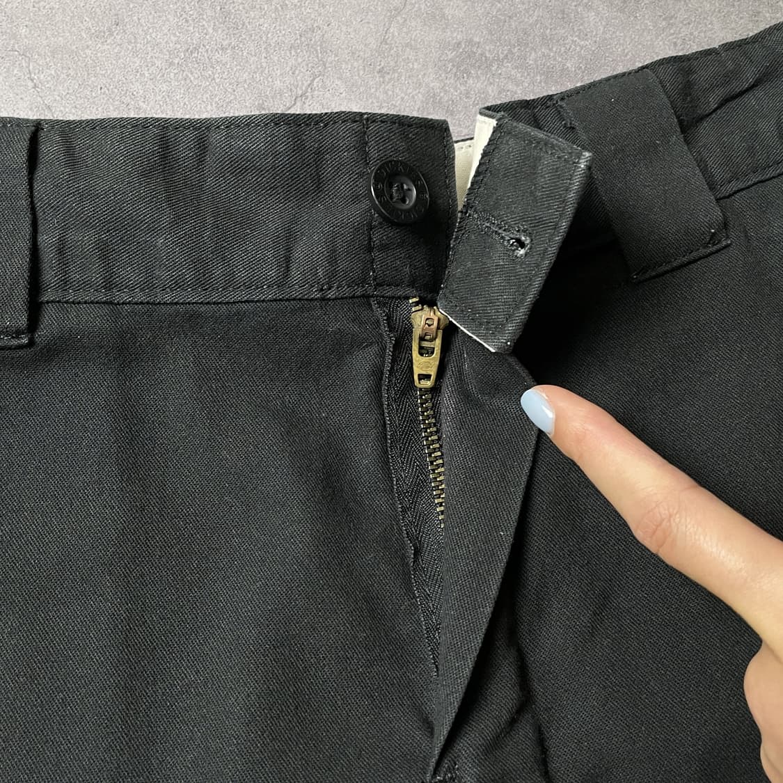 DICKIES 디키즈FLEX 블랙 레귤러핏 카고 하프팬츠 A01131 상품이미지3