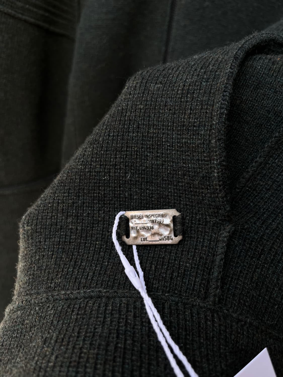 Diesel 디젤 더블브레스트 울 자켓 다크그린 상품이미지9