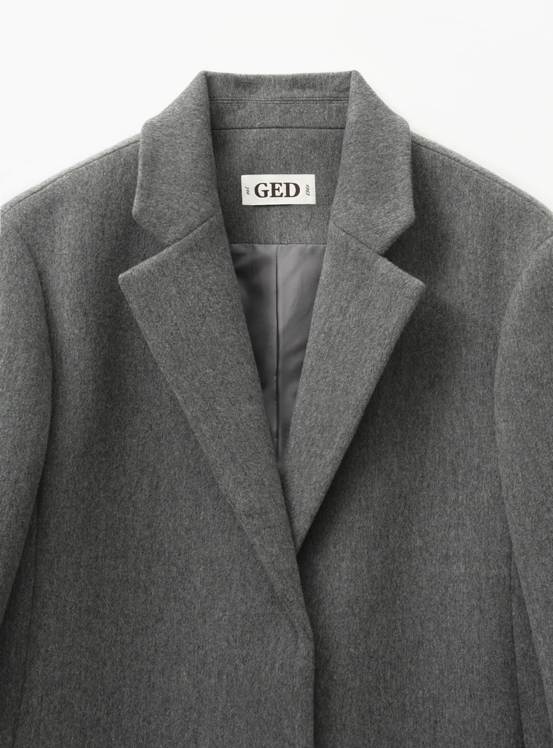 게드 OBSIDIAN LONG WOOL COAT 상품이미지4