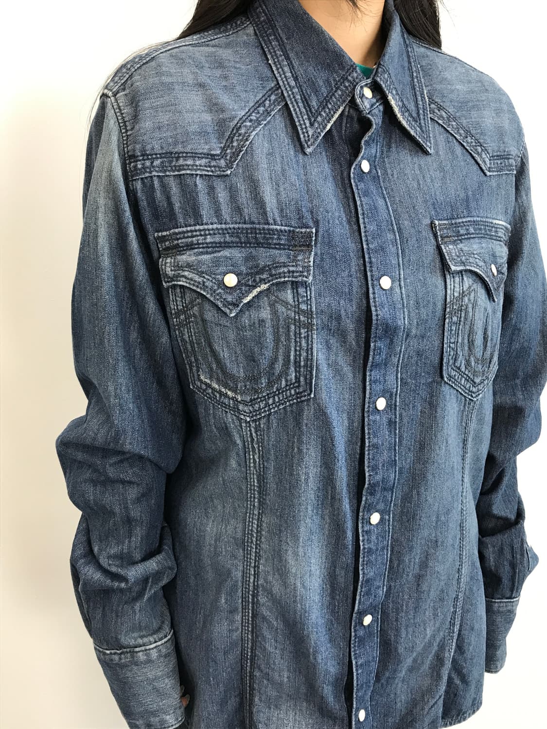 True Religion Denim Western Shirt 상품이미지3