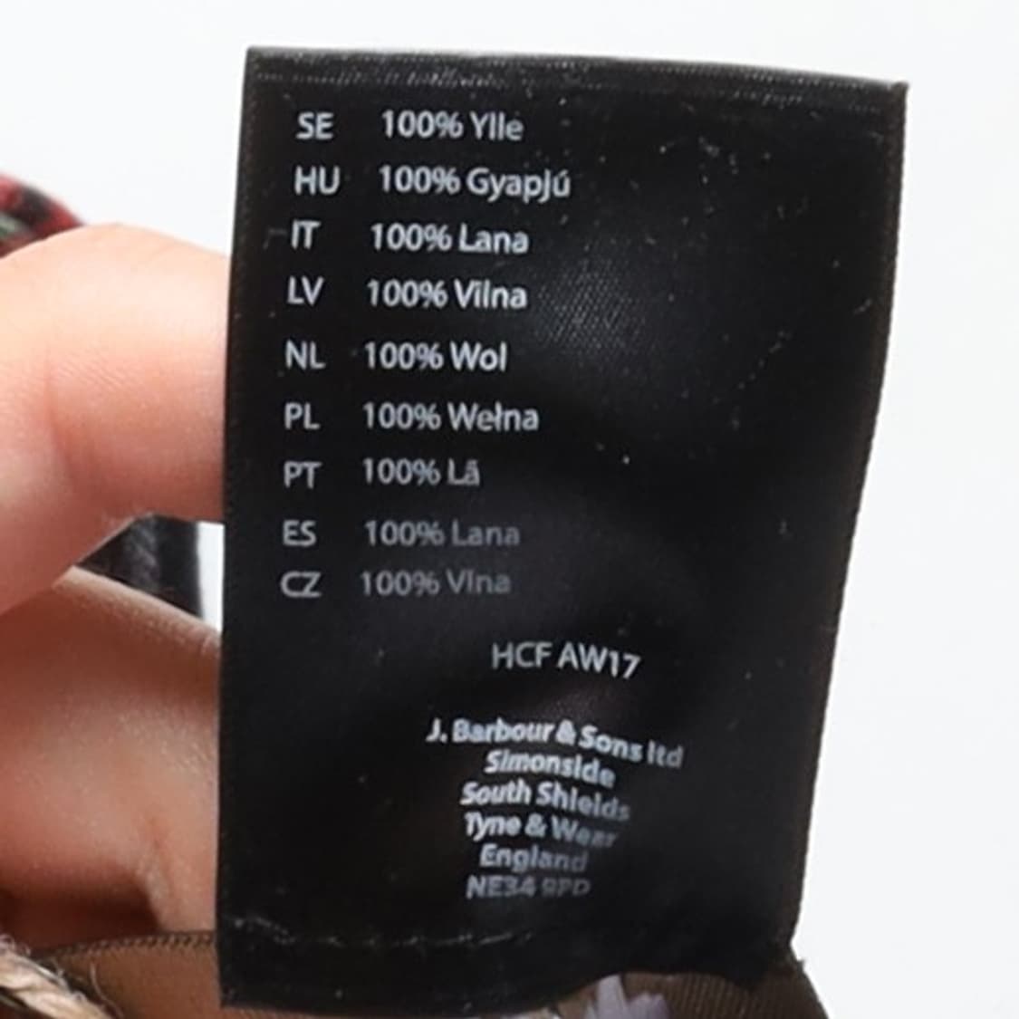 바버 Barbour Muffler 

 상품이미지5