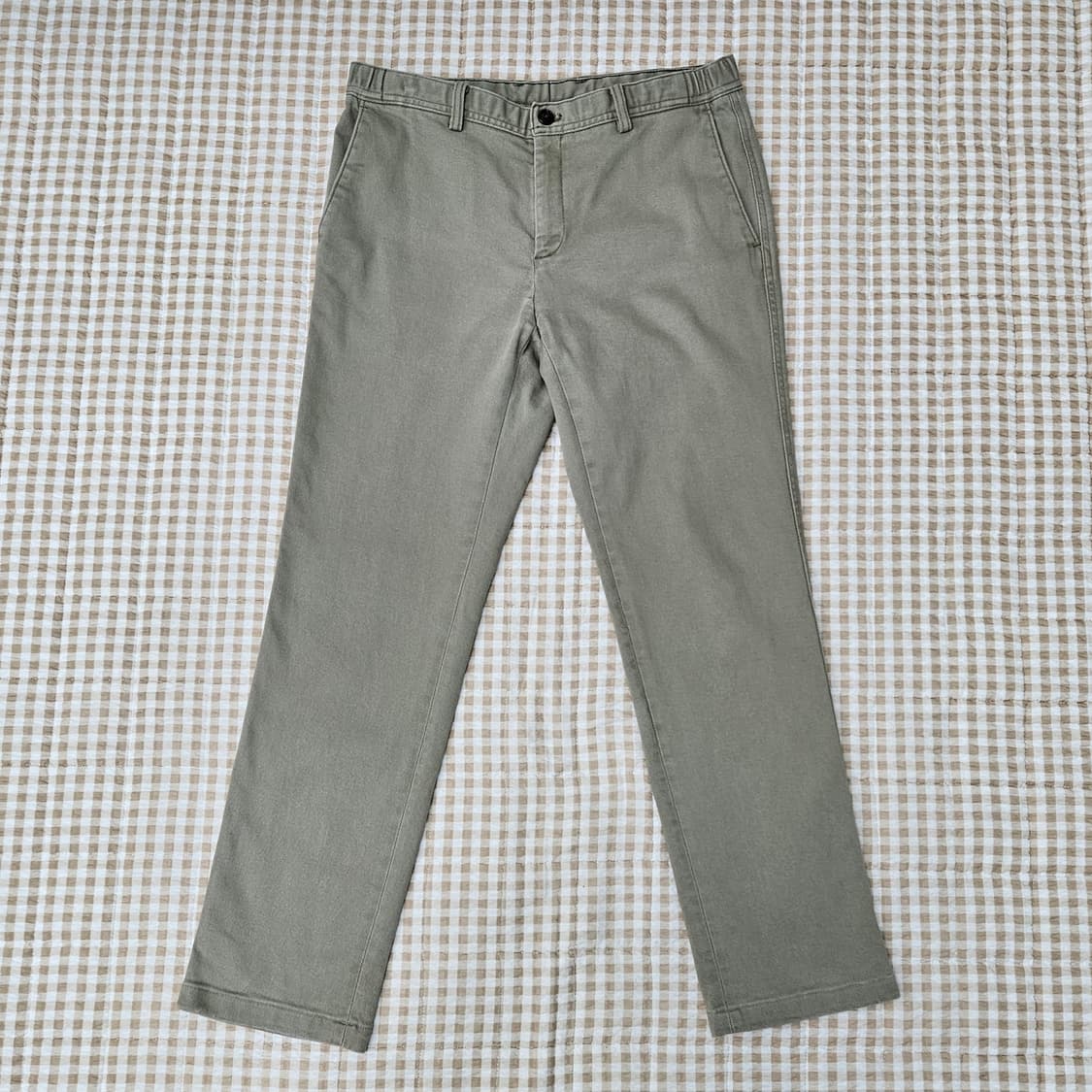 코오롱 브렌우드 스판 면바지 남자32~33 상품이미지1