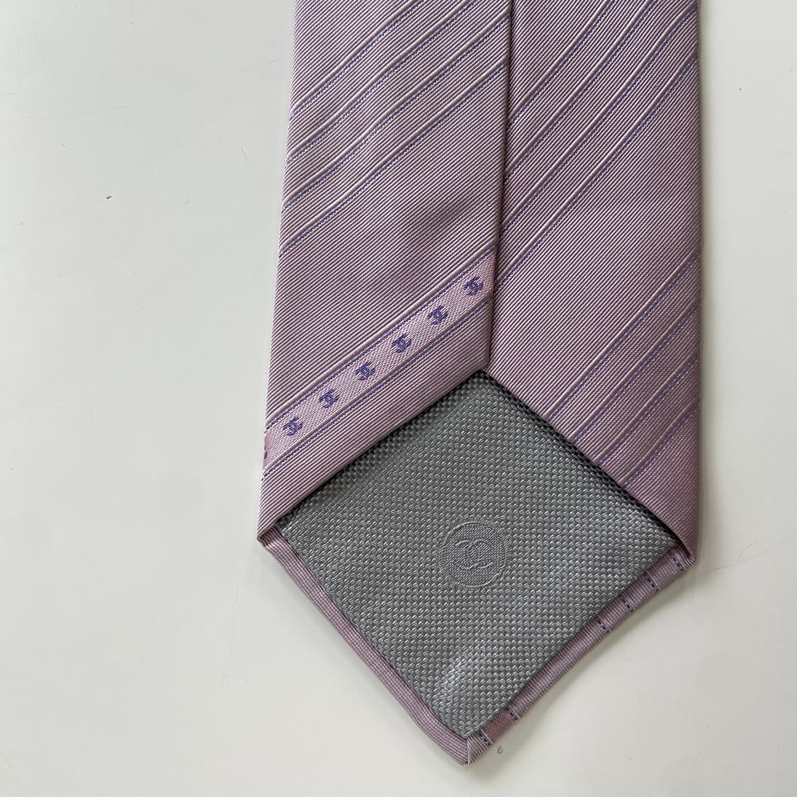 샤넬(CHANEL) 명품 정품 영문로고 넥타이 상품이미지6