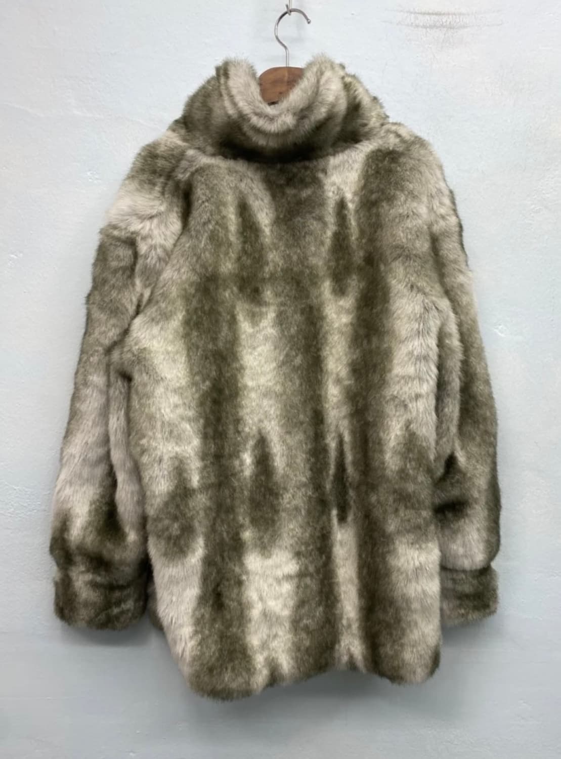 [8937]Gray gradient fur coat# 상품이미지5