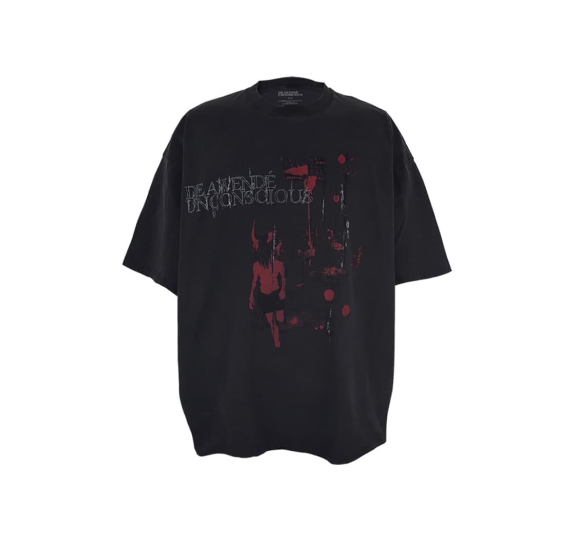 [1] 어웬드 레드 베일 반팔 다크 그레이 상품이미지1