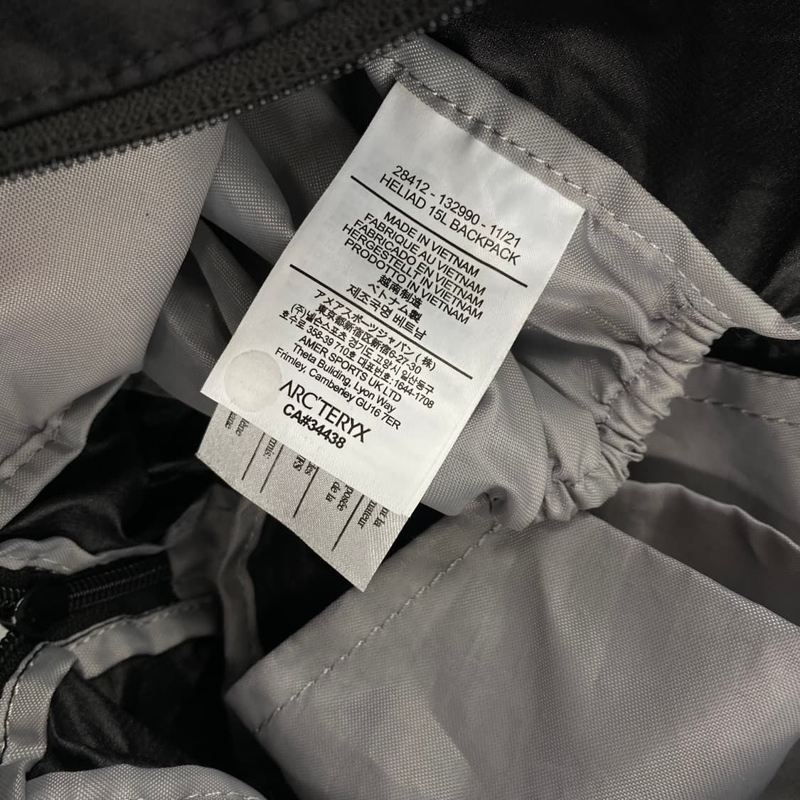  아크테릭스 헬리아드 15L (Free)  ﻿ 상품이미지6