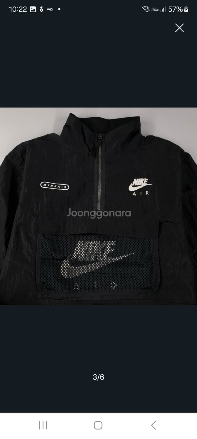 특가) 나이키에어우븐아노락.   L/XL.  (새상품급) 상품이미지3