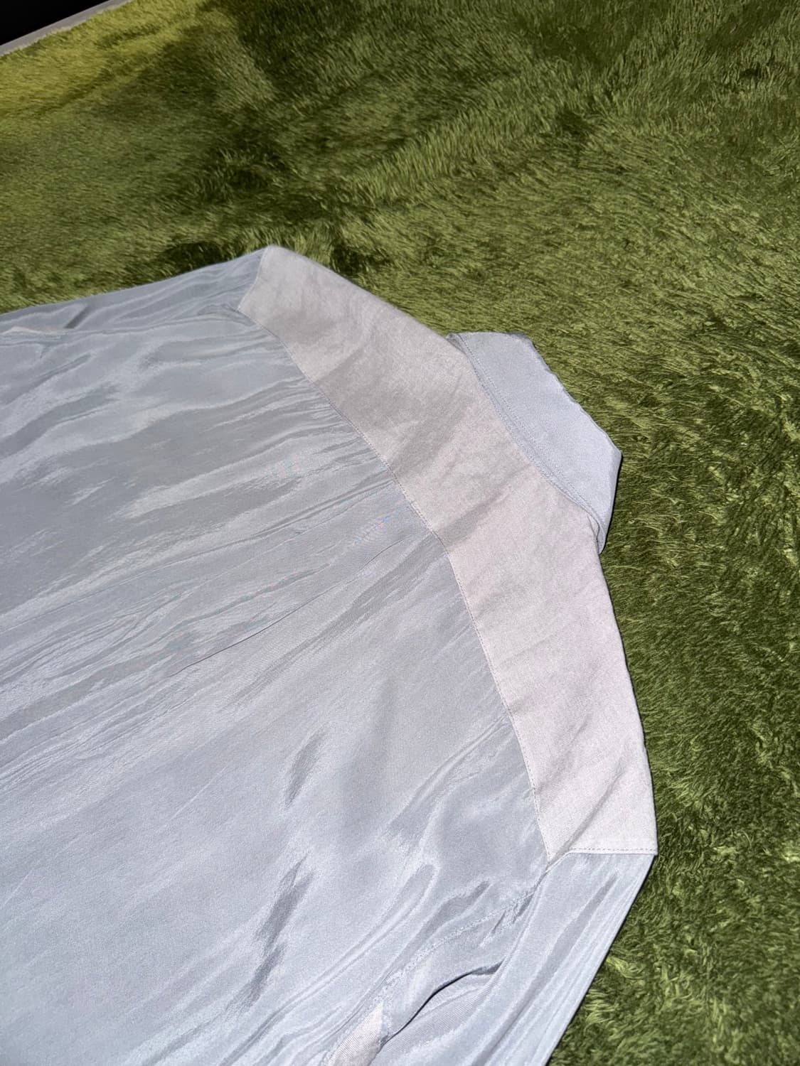 [3] XLIM 엑슬림 EP.5 01 큐프라 릴렉스 핏 셔츠 그레이 상품이미지8