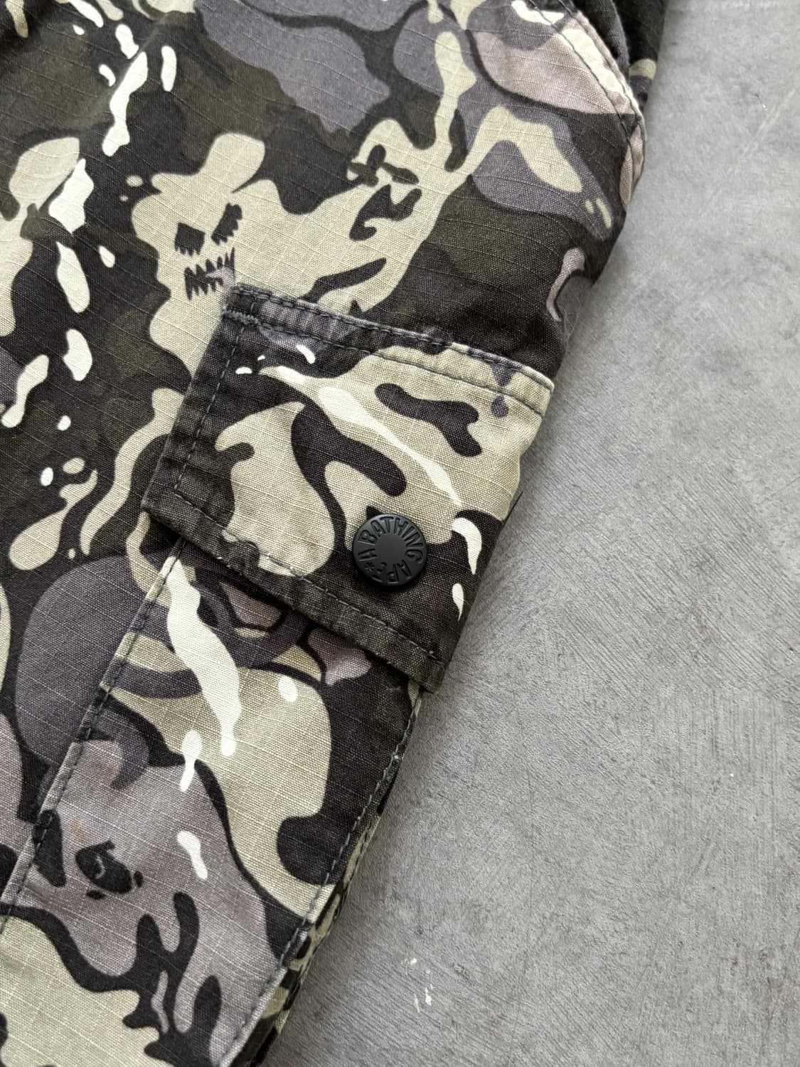 Bape 베이프 카모플라쥬 패턴 카고 팬츠 상품이미지3