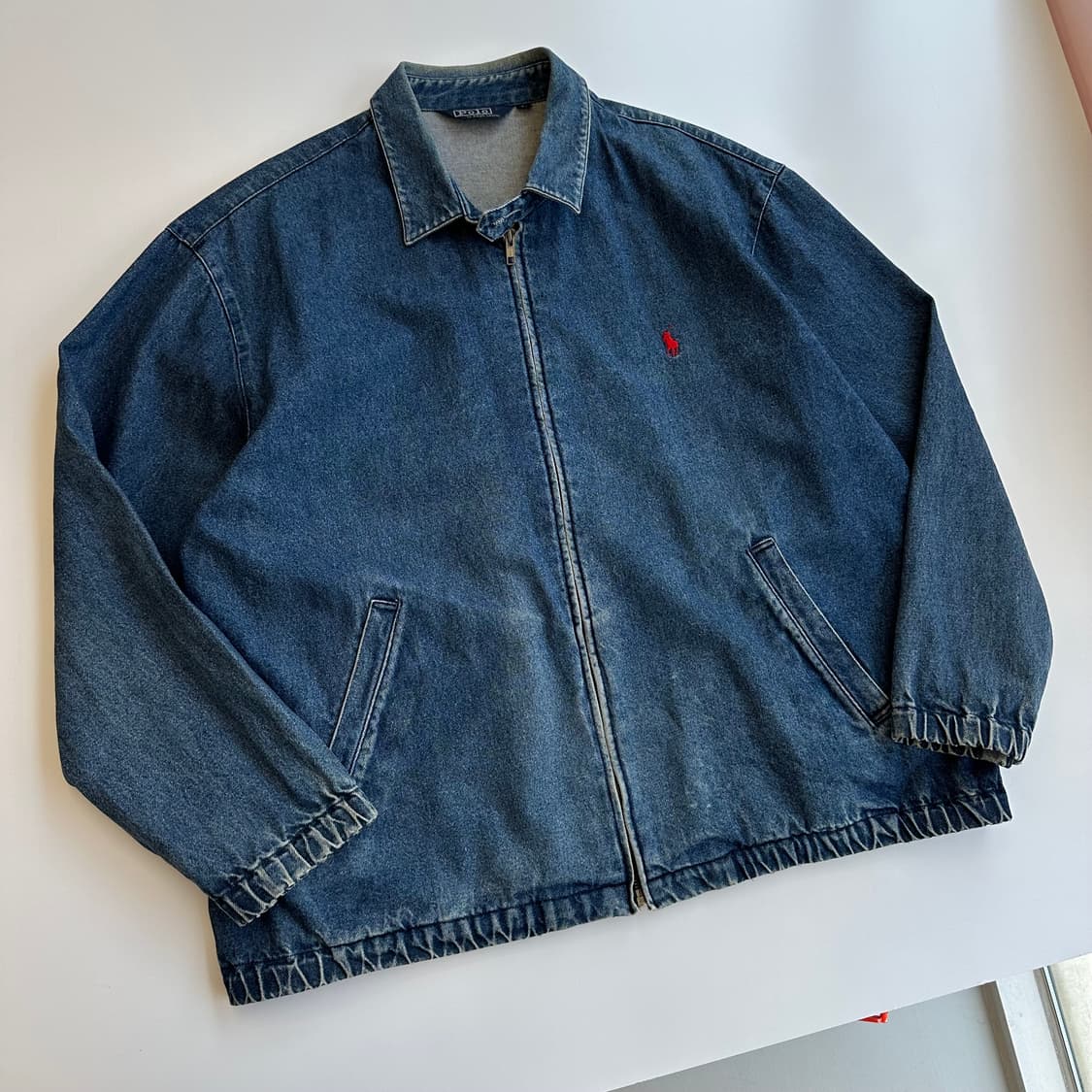 폴로 랄프로렌 91‘s 데님 블루종 자켓 상품이미지1