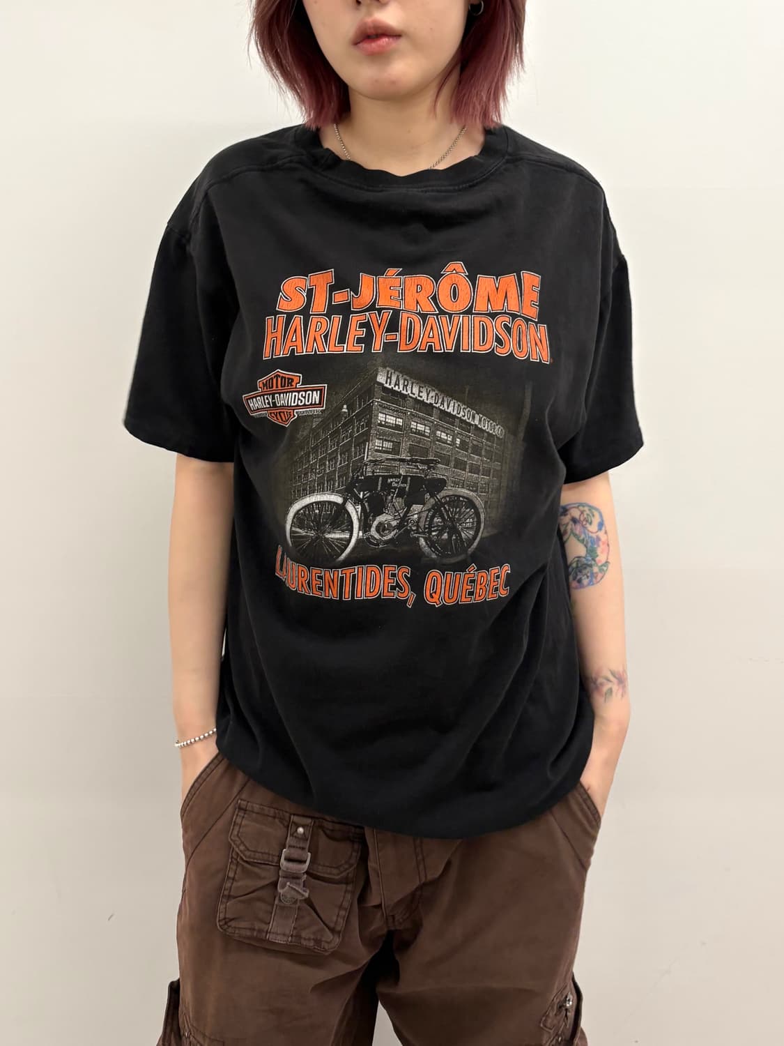 90’s Harley-Davidson 반팔 티셔츠 상품이미지1