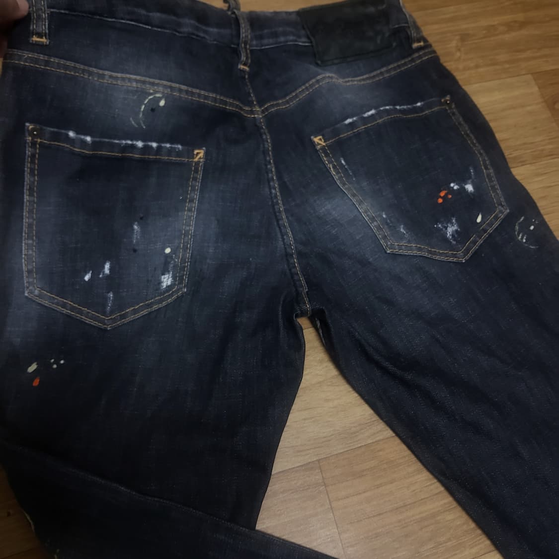 디스퀘어드2 블랙 데님 청바지 28 29 상품이미지7