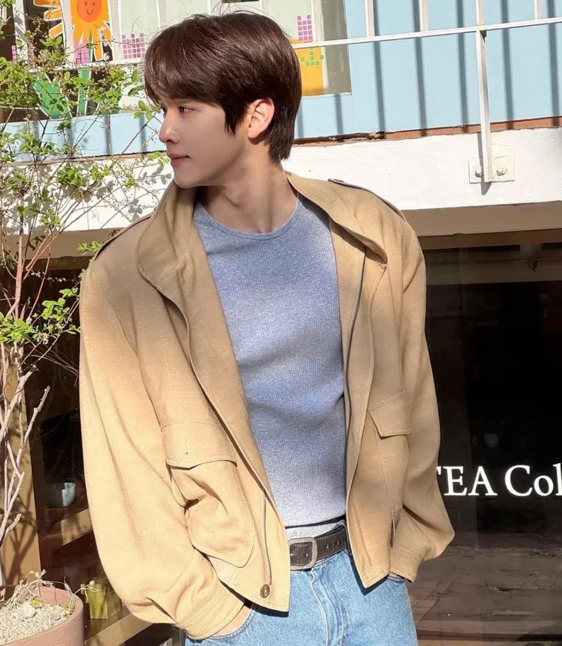 렉토 비스코스 헌팅점퍼 S 상품이미지1