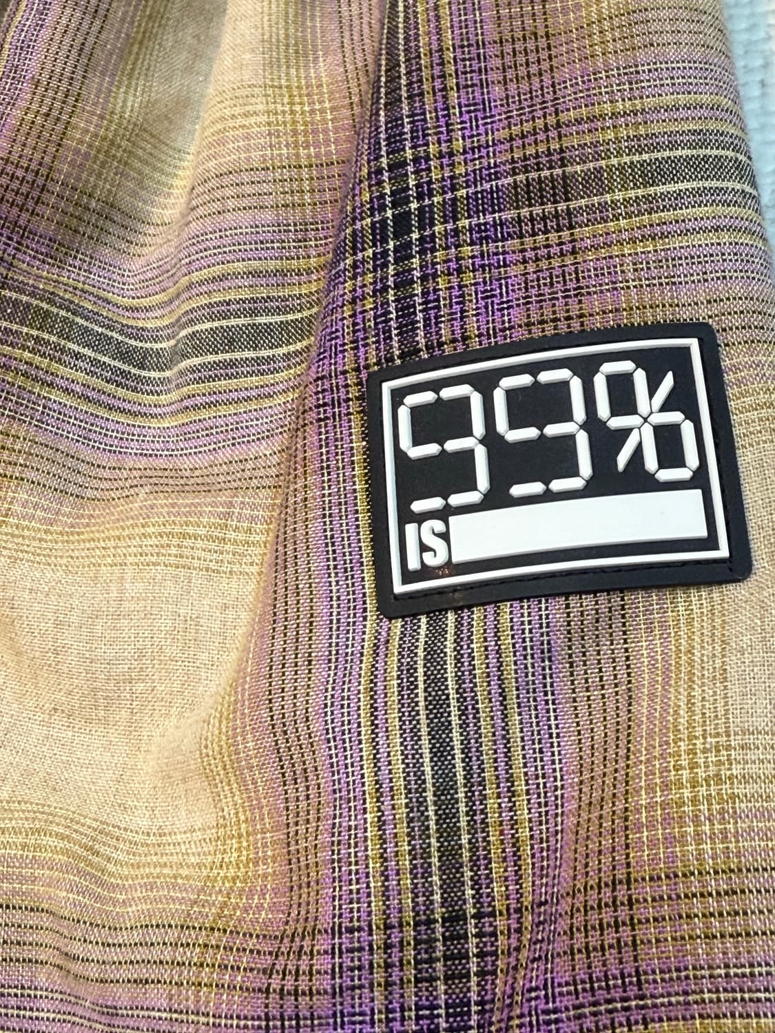 99%IS Flannel 나인티나인 바조우 플라넬 더블 포켓 셔츠 자켓 상품이미지4