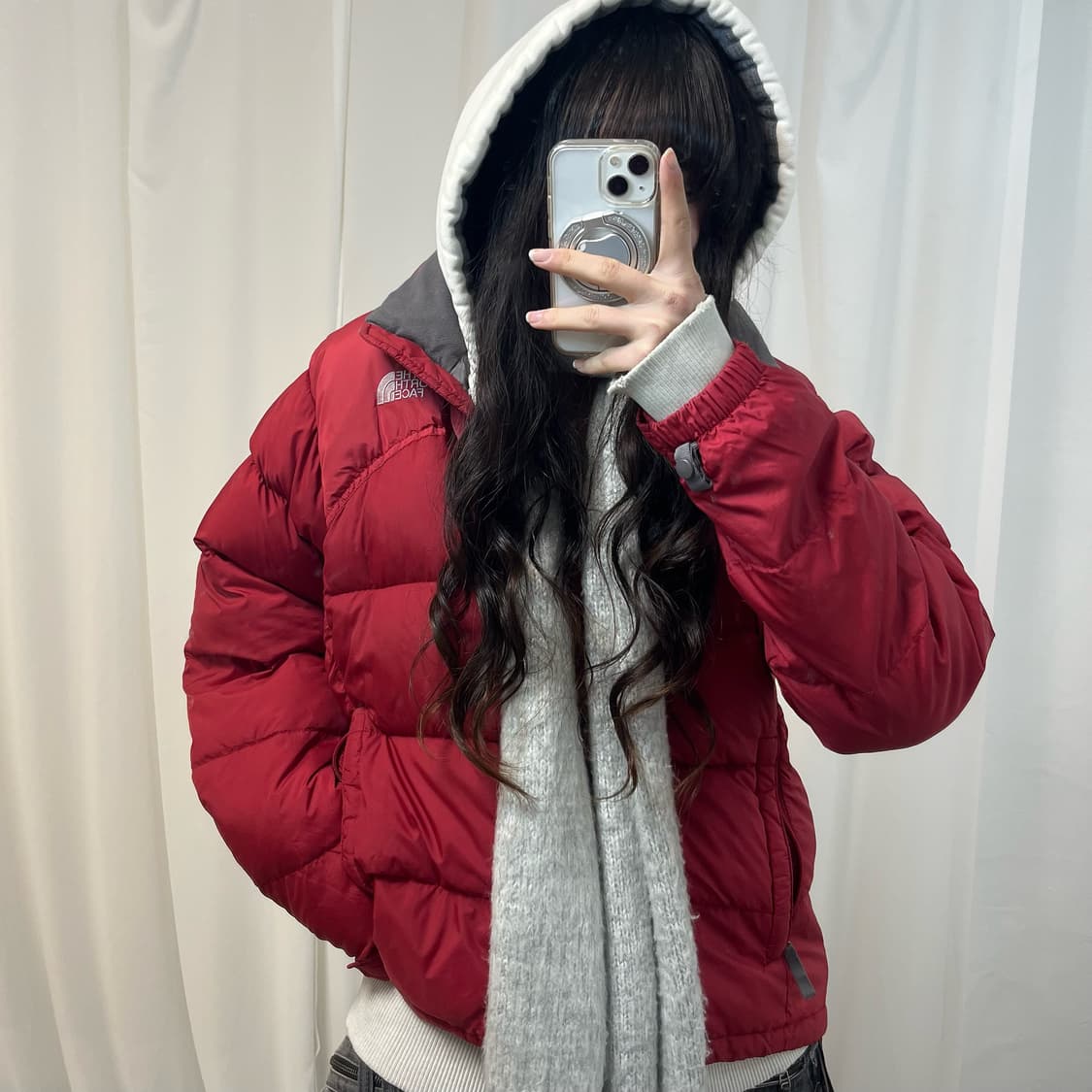 The North Face Red 700 Padding (팔 이염) 상품이미지1