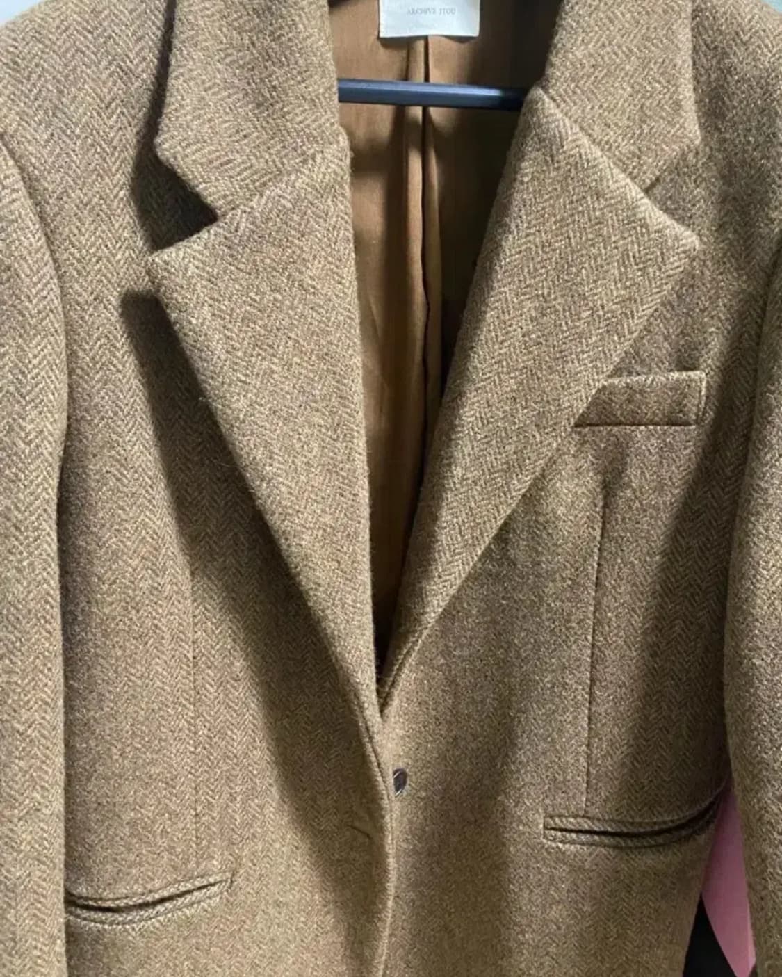 아카이브제이투유 헤링본 울자켓  상품이미지4