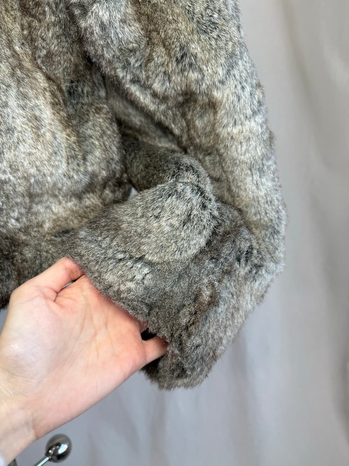 Shell Ray 페이크 퍼 자켓 상품이미지9