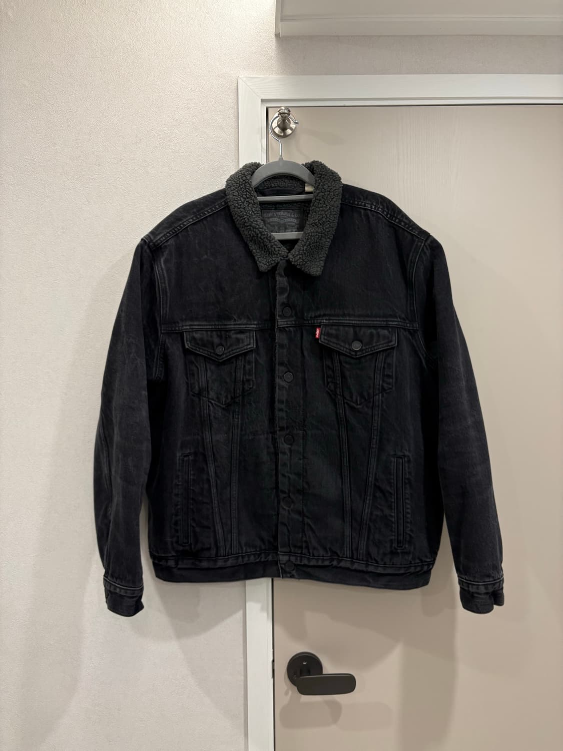 리바이스 쉐르파 데님 트러커 자켓 xl 상품이미지1