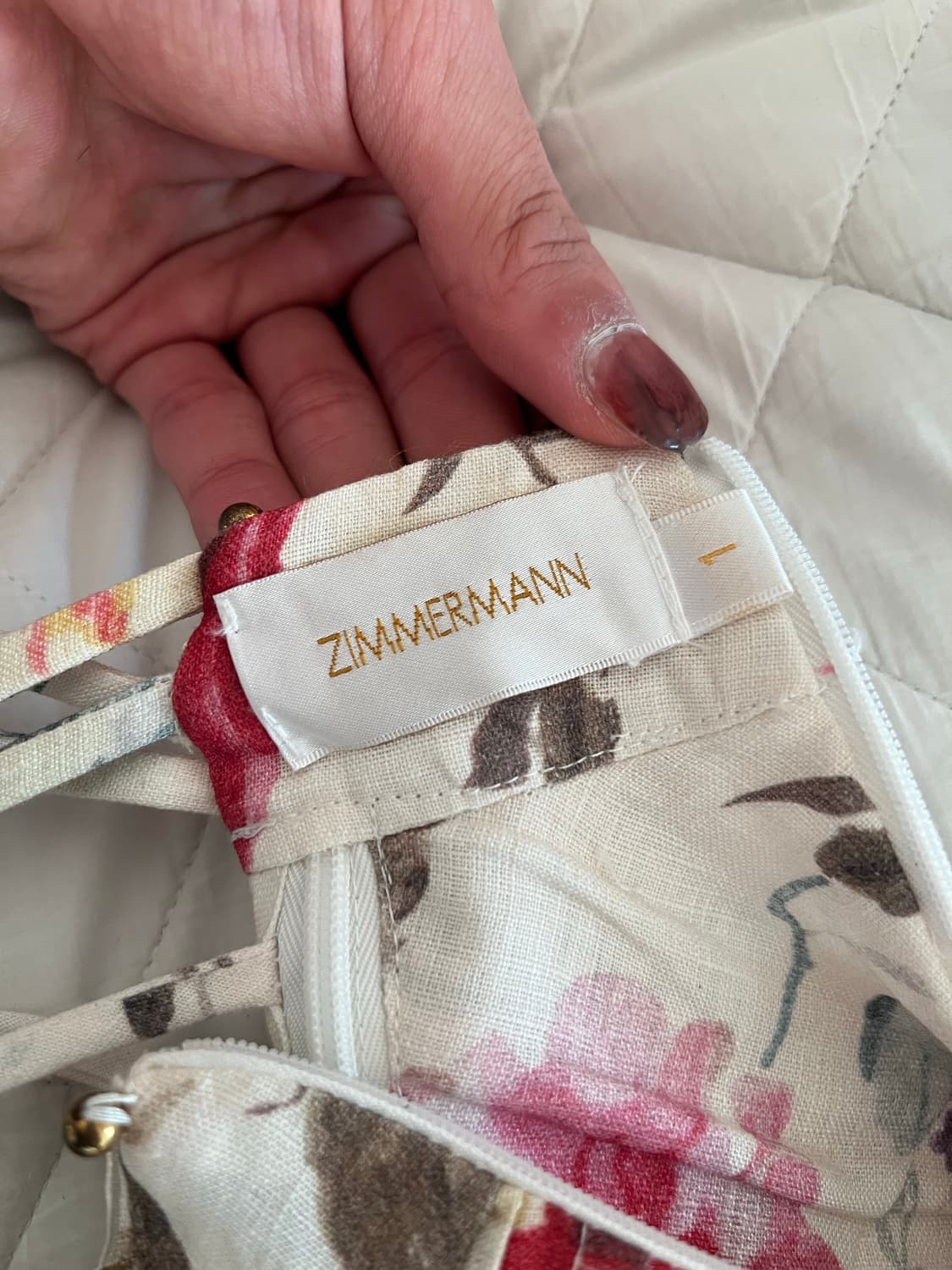 ZIMMERMANN  MISCHIEF CORSET LACED DRESS 상품이미지4