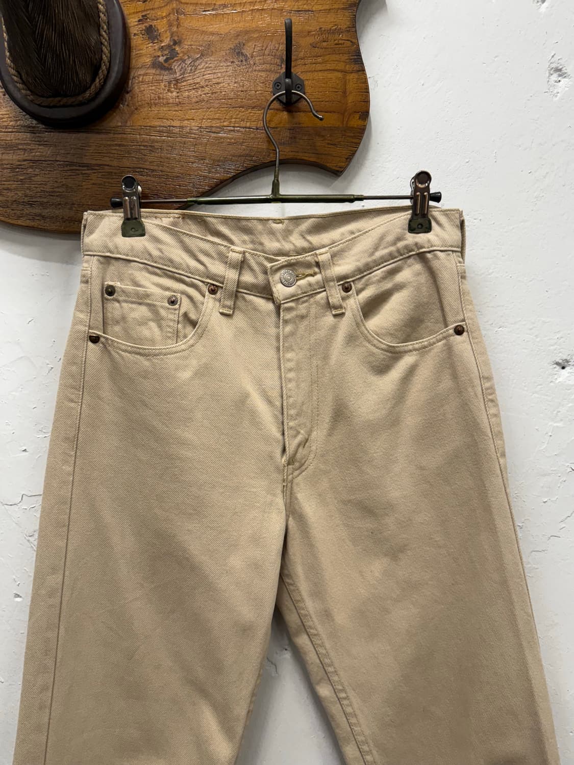 27.5) 90s JAPAN Levi’s 509-03 Cotton Pan 상품이미지6