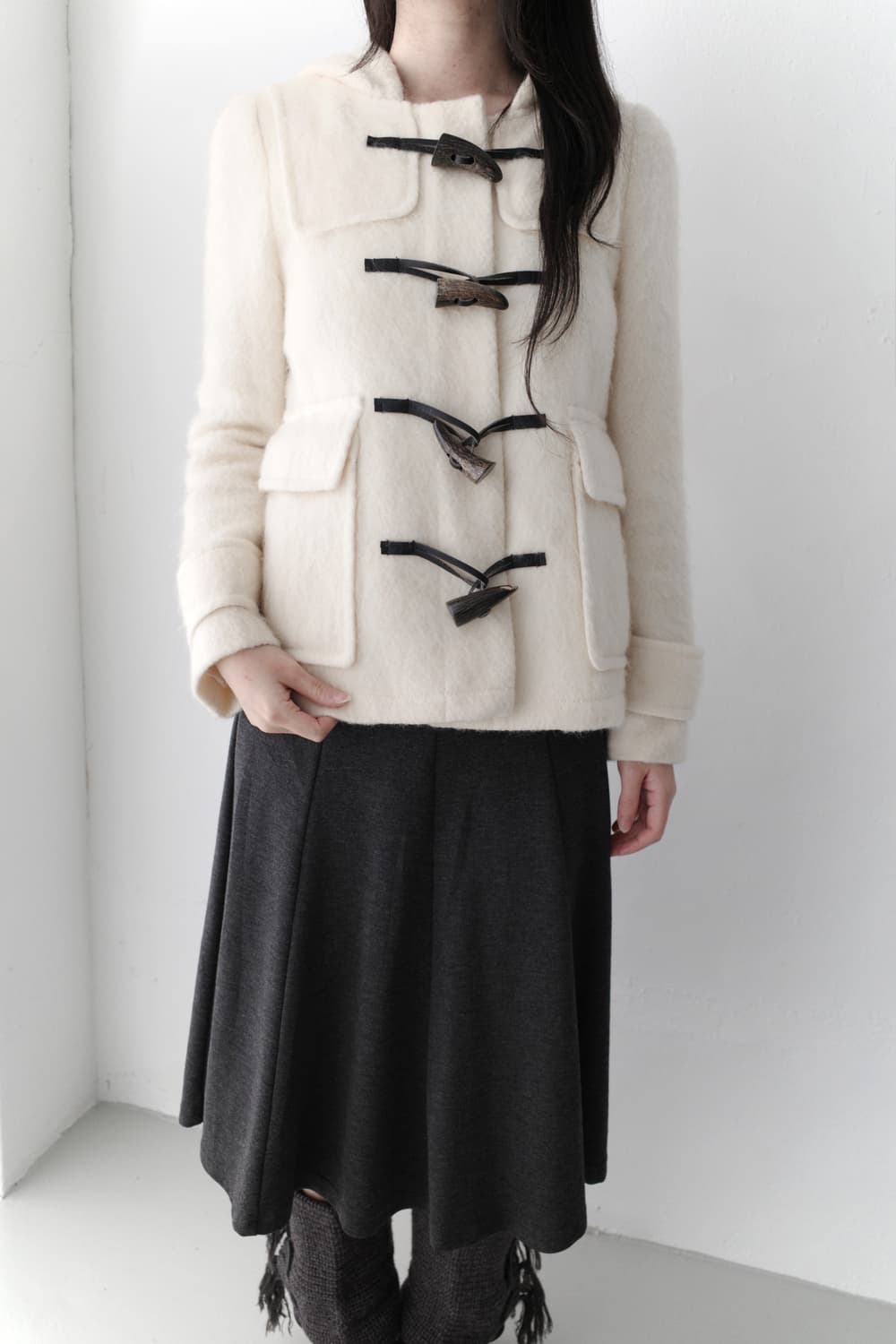 jewel changes) wool duffle coat 상품이미지5