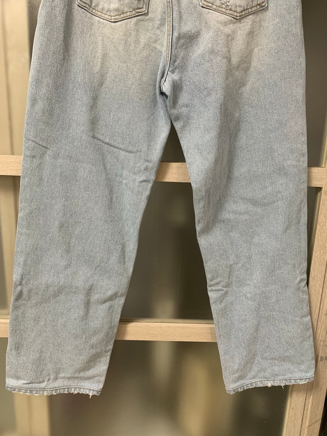 쉬이즈큐트 버디 데님 라이트블루 1사이즈 (기장수선) 상품이미지5