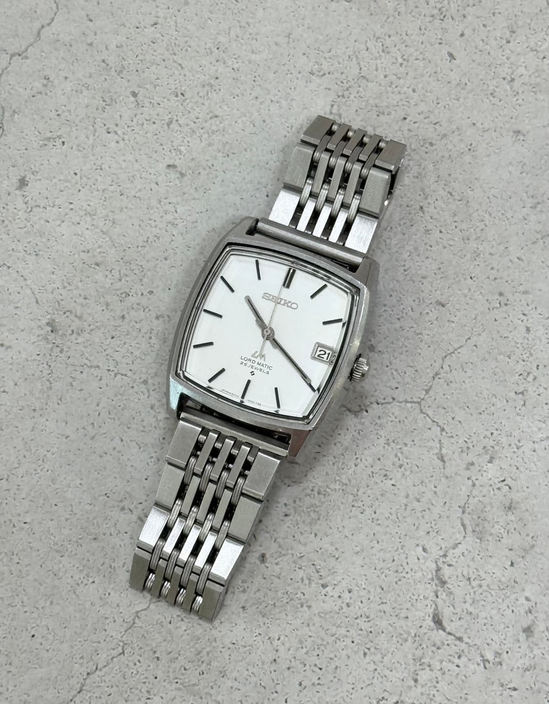 70s 빈티지 세이코 로드매틱 탱크 오토 상품이미지1