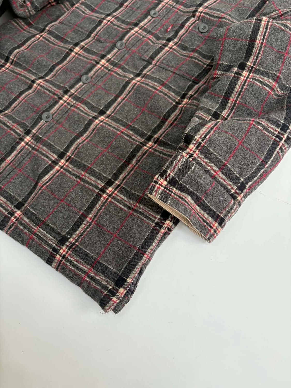 [100] 리바이스 울 체크 퀄팅 셔츠 자켓 상품이미지7