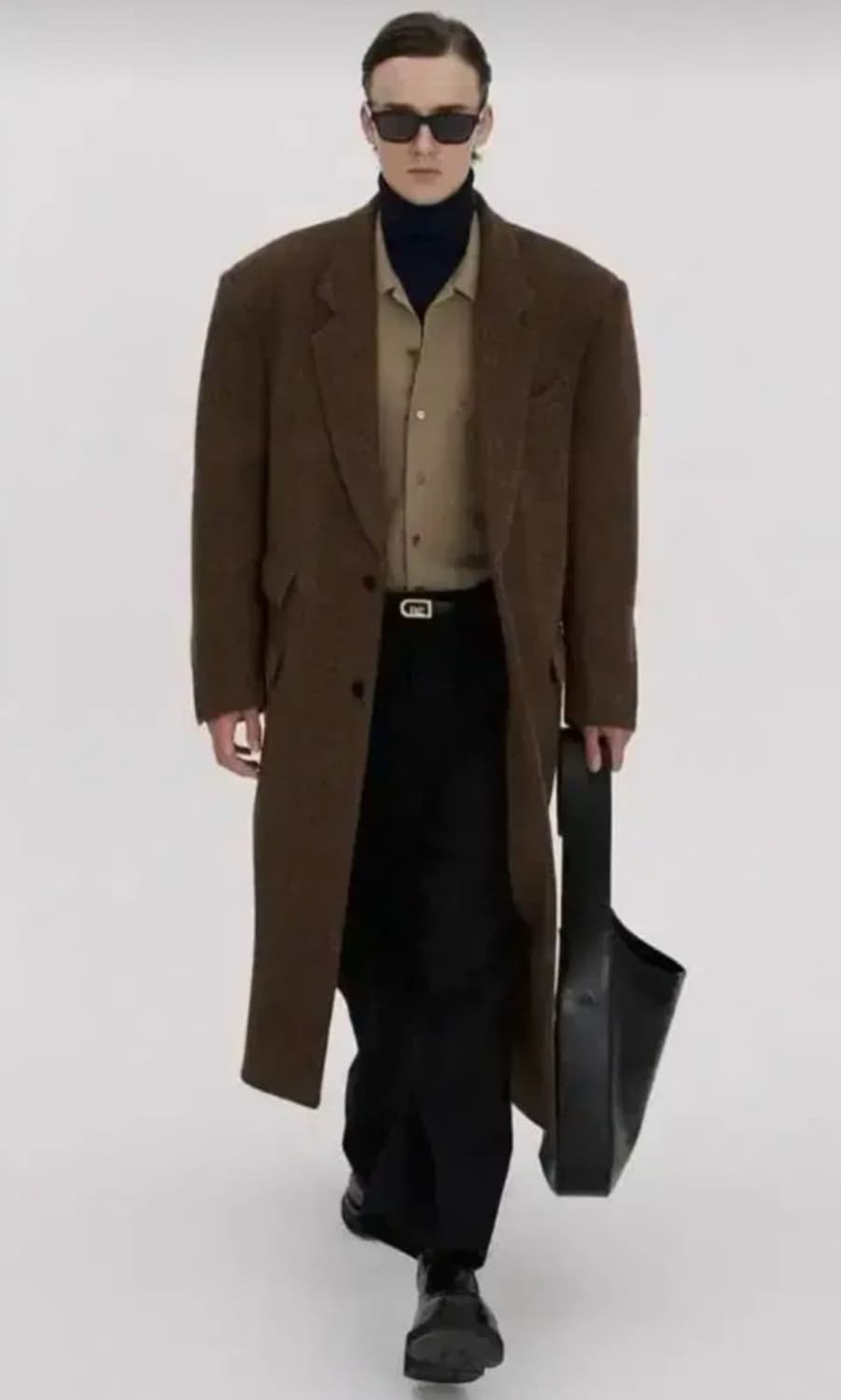 렉토 베를린 코트 브라운 M size 상품이미지2