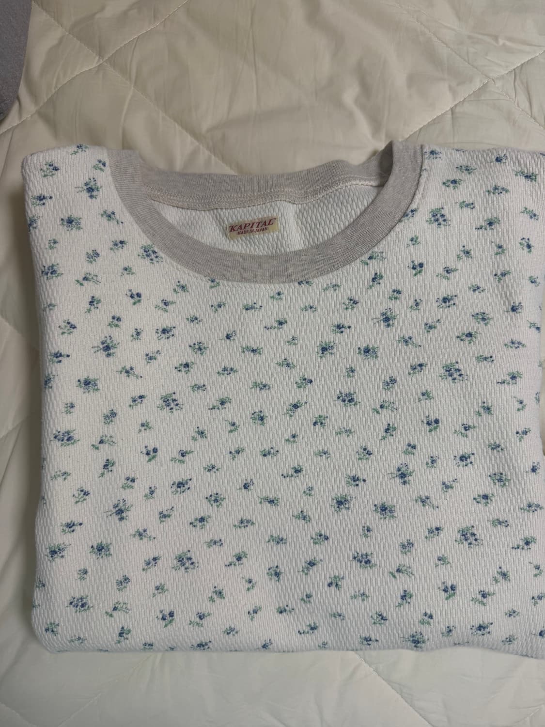 캐피탈 플라워 와플 티셔츠 상품이미지1