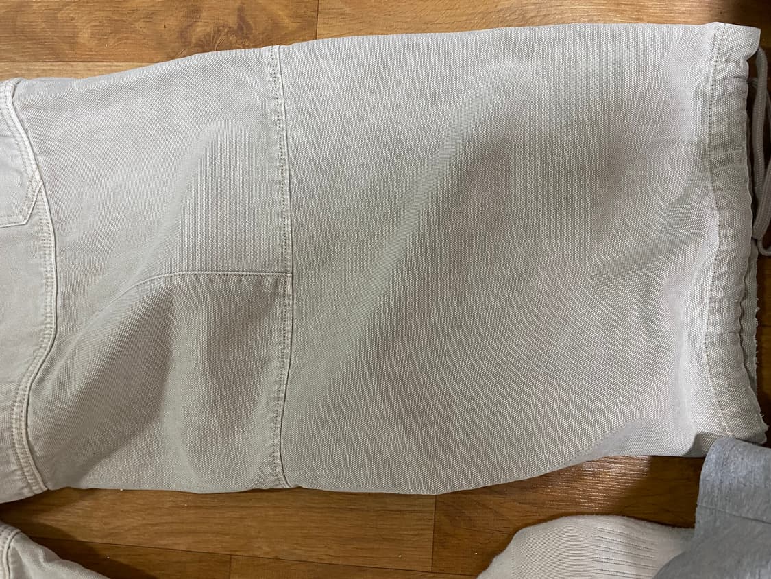 정가이하) 논노드 더블니 커버 팬츠 2사이즈 베이지 상품이미지8