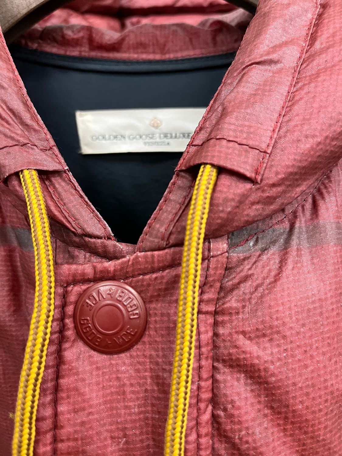 95-100) 골든구스 나일론 스트링 다운패딩 상품이미지6