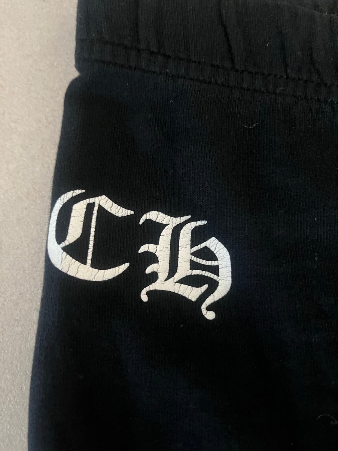 크롬하츠 사이드 크로스 스웻팬츠 네이비/S 상품이미지5