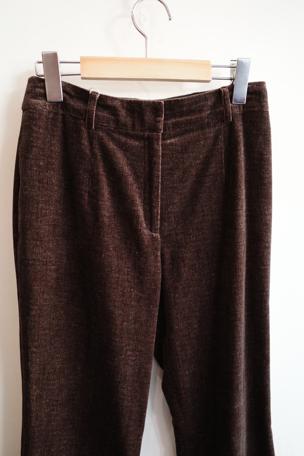 LANVIN 랑방 벨벳 세미 부츠컷 팬츠 (27인치) 상품이미지2